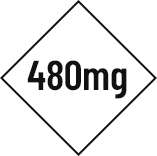 480 mg Magnesio Glicerolfosfato